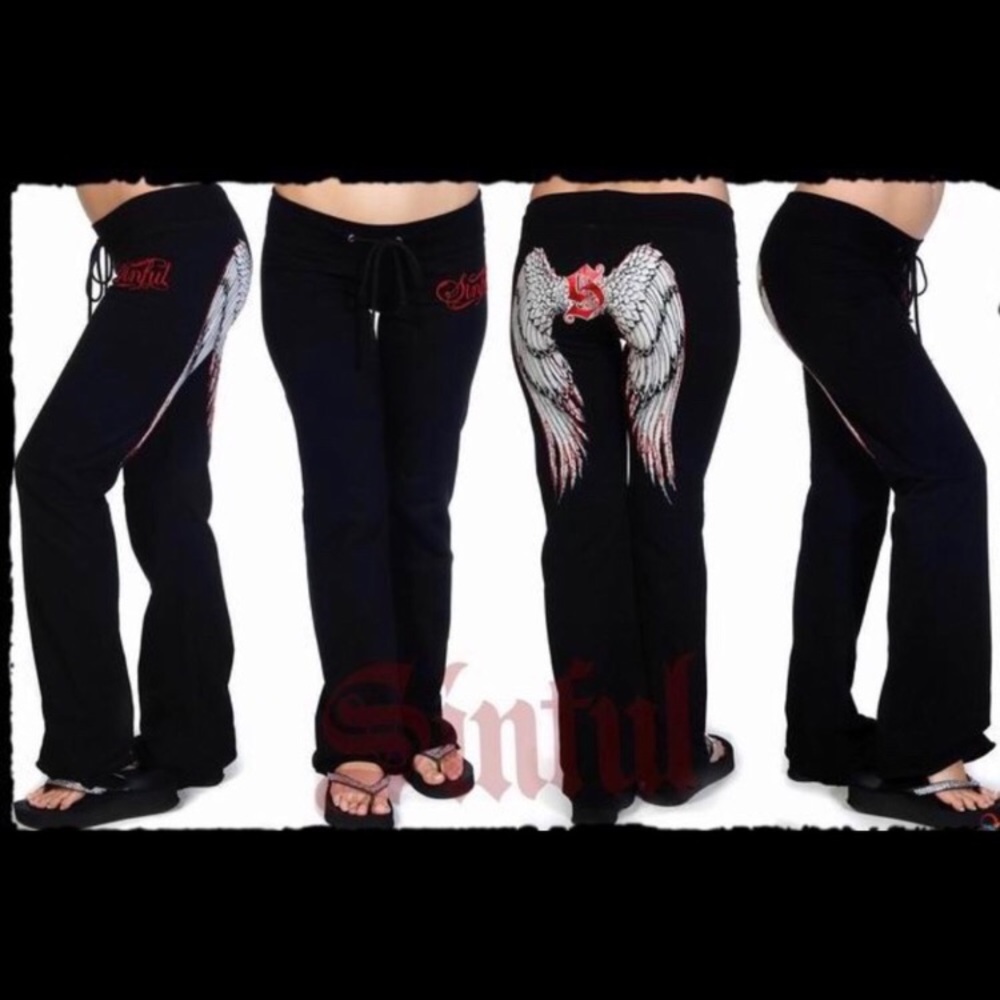 ISO sinful wing pants